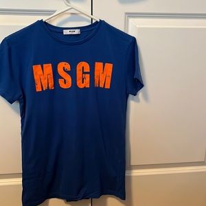 MSGM Cool Blue T-shirt